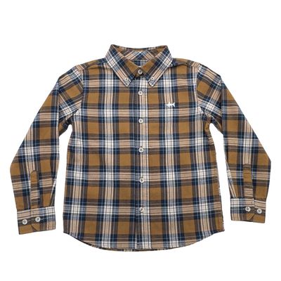 Camel Folly Island Flannel 