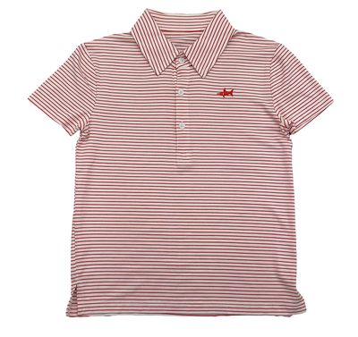 Red Stripe Inshore Performance Polo