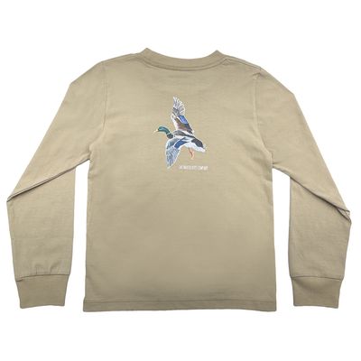 Taupe Mallard LS Tee