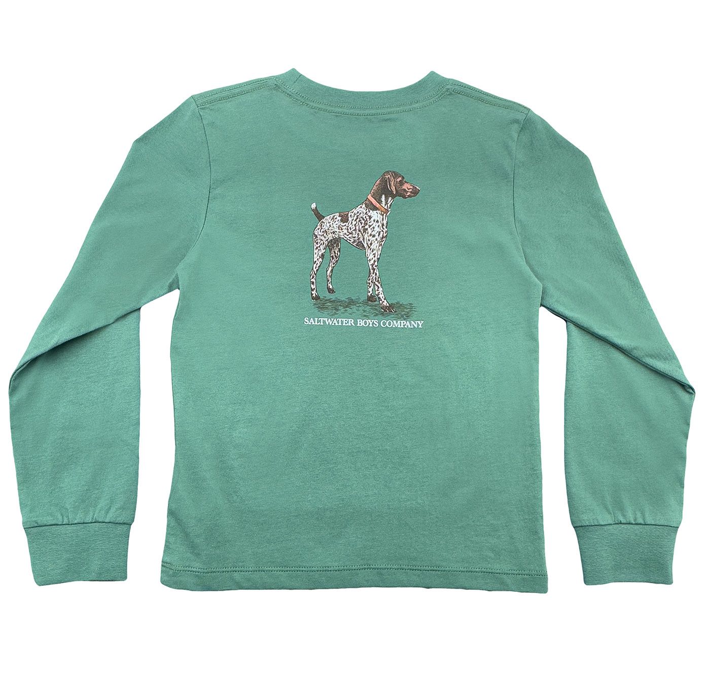 Green Pointer LS Tee
