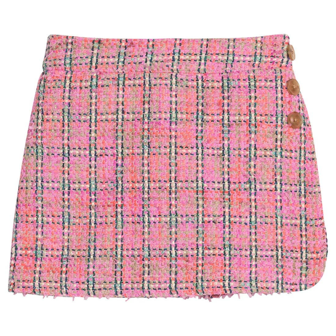 Palermo Plaid Mini Skort