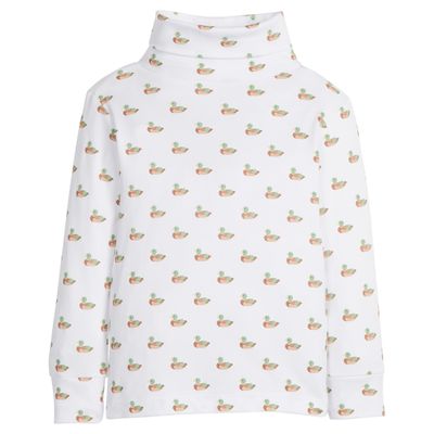 Mallard Printed Turtleneck