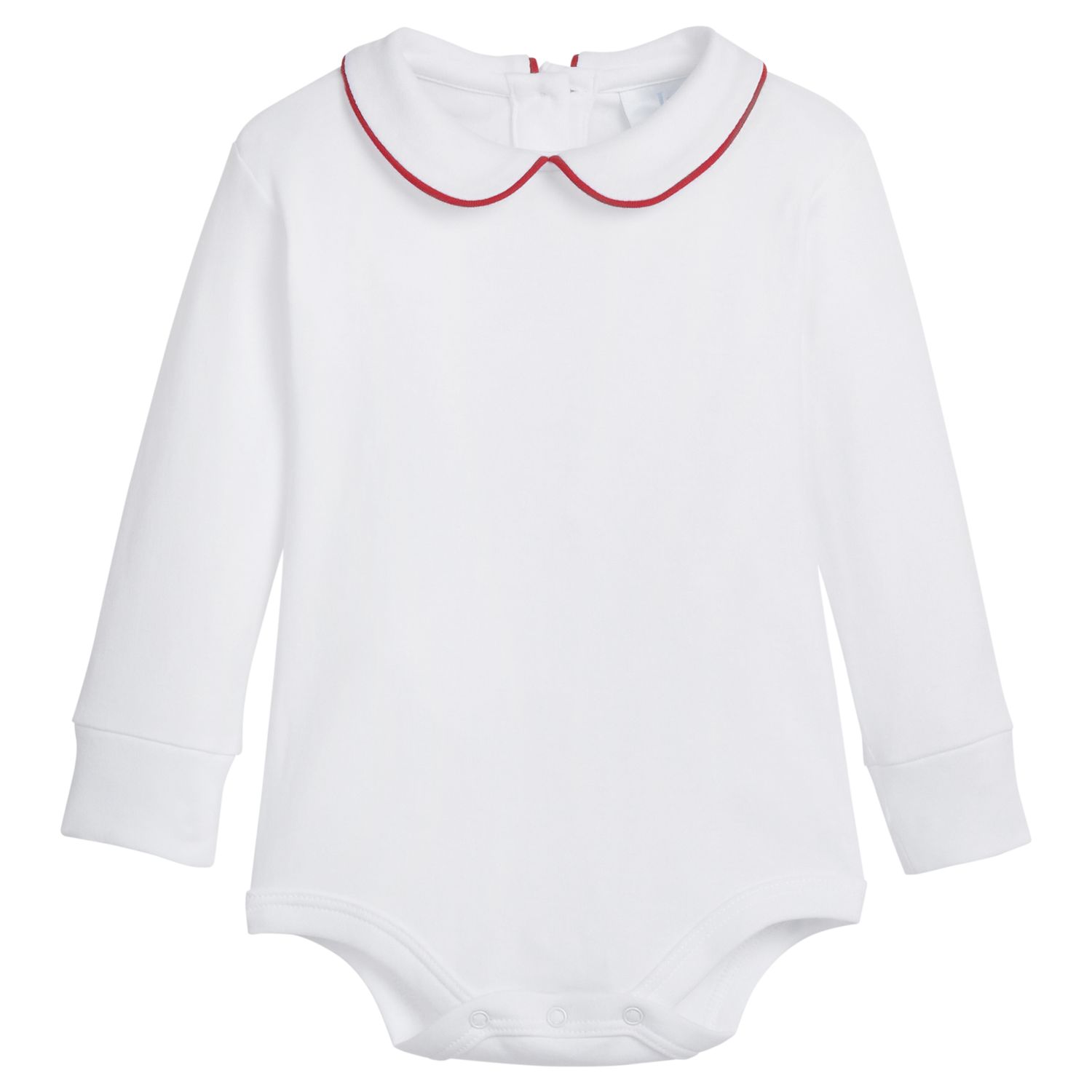 Red Piped Peterpan Onesie