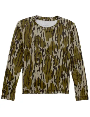 Ravine Tee L/S Mossy Oak Bottomland