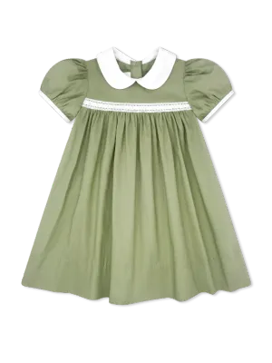 Original Ribbon Dress-Stamford Sage