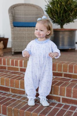 Blue Bow Knit Lila Bubble