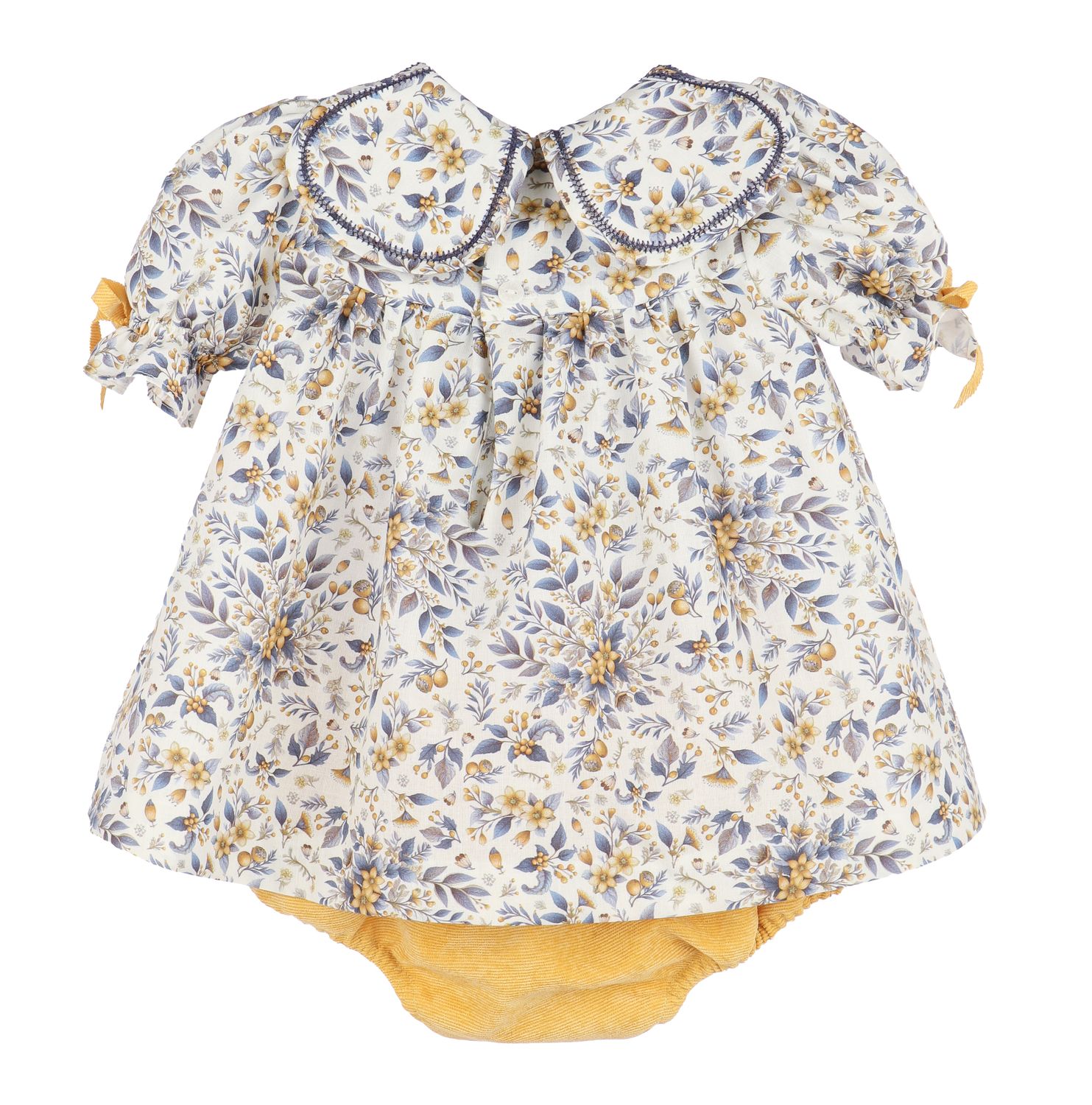 Marigold Petal Float Bloomer Set