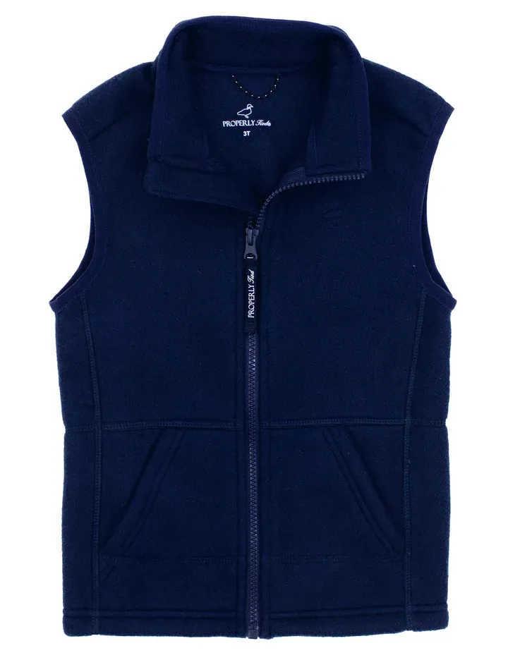 Navy Blake Vest