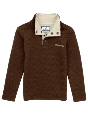 Brown Club Pullover