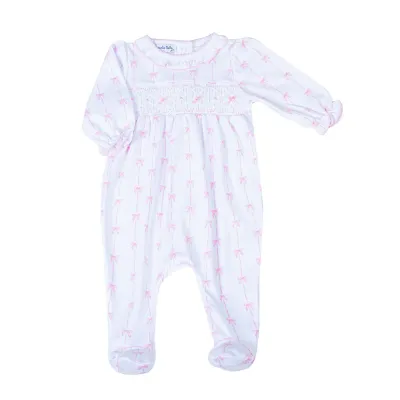 Amelia Classic Pink Smk Footie