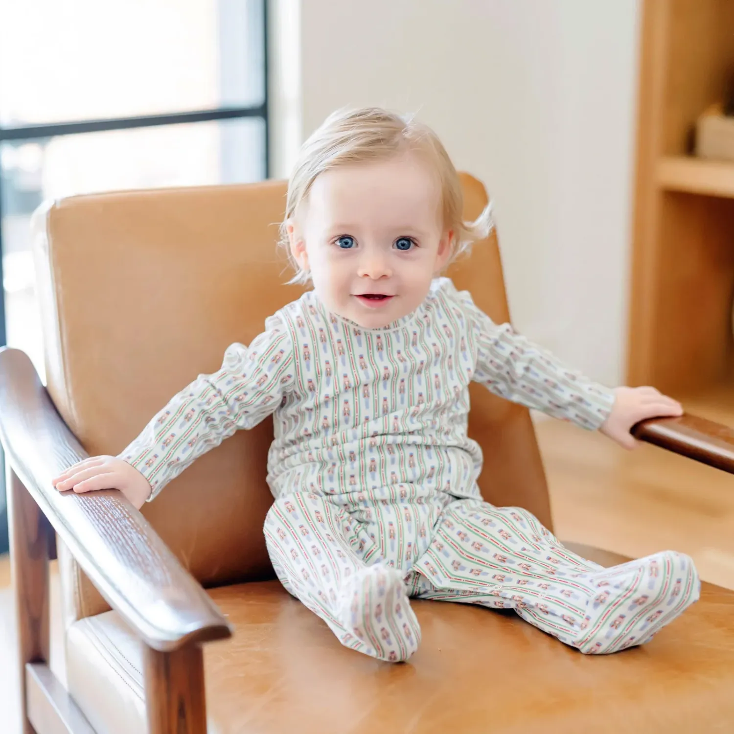 Nutcracker Stripe Preston Romper