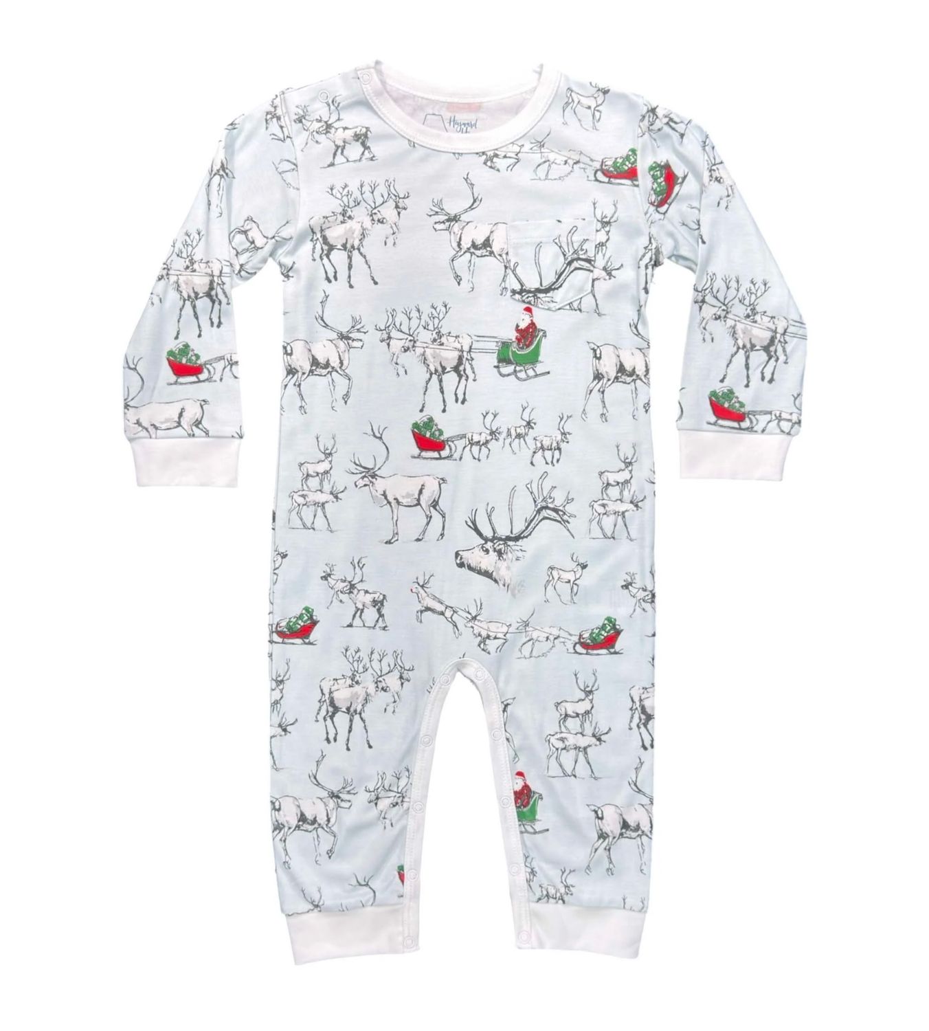Reindeer In Training LS Romper