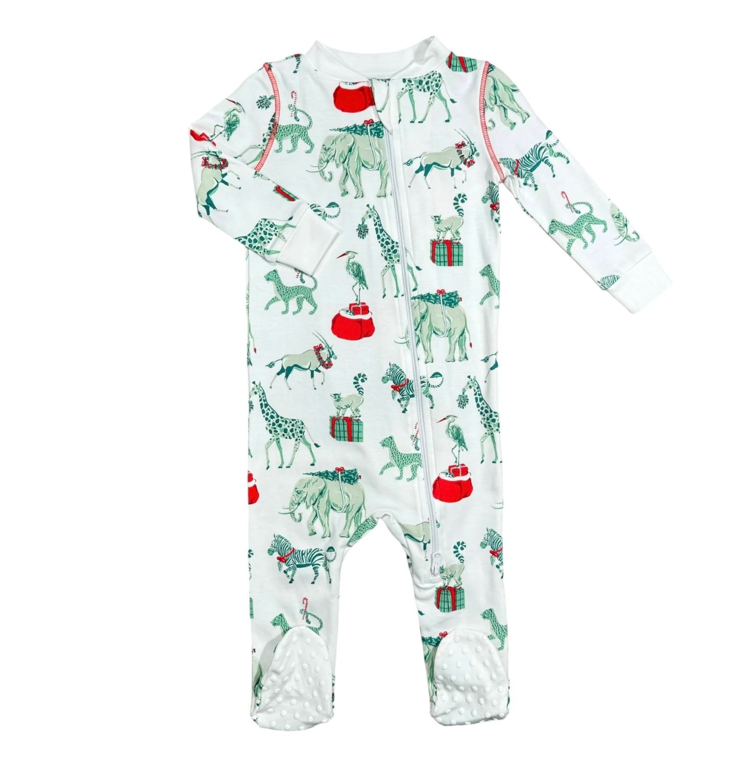 Christmas Safari Footed Pj