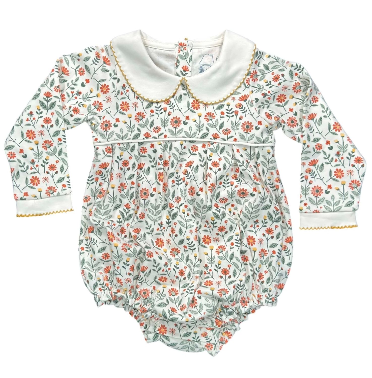 Fall Floral LS Bubble