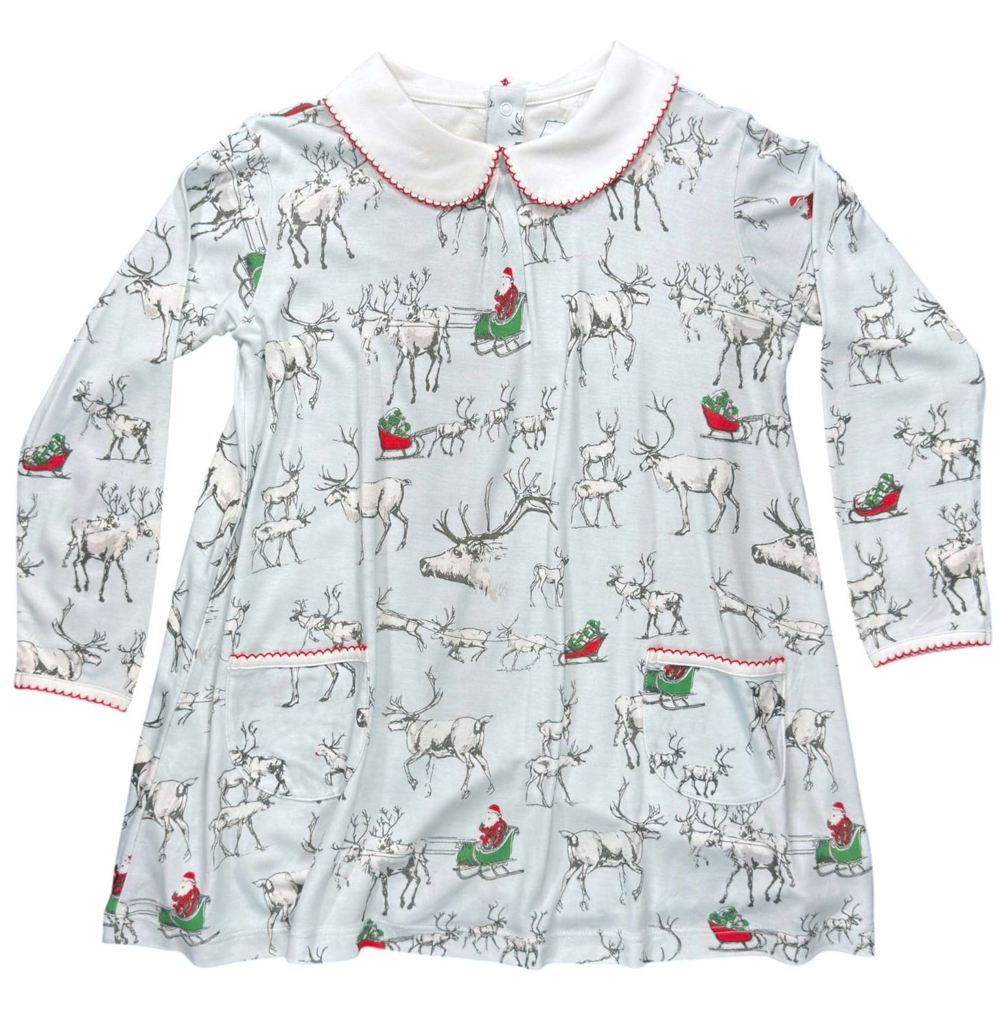 Reindeer In Training Twirl Dress