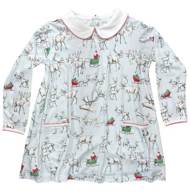 Reindeer In Training Twirl Dress