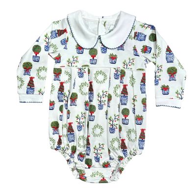 Christmas Planters LS Bubble