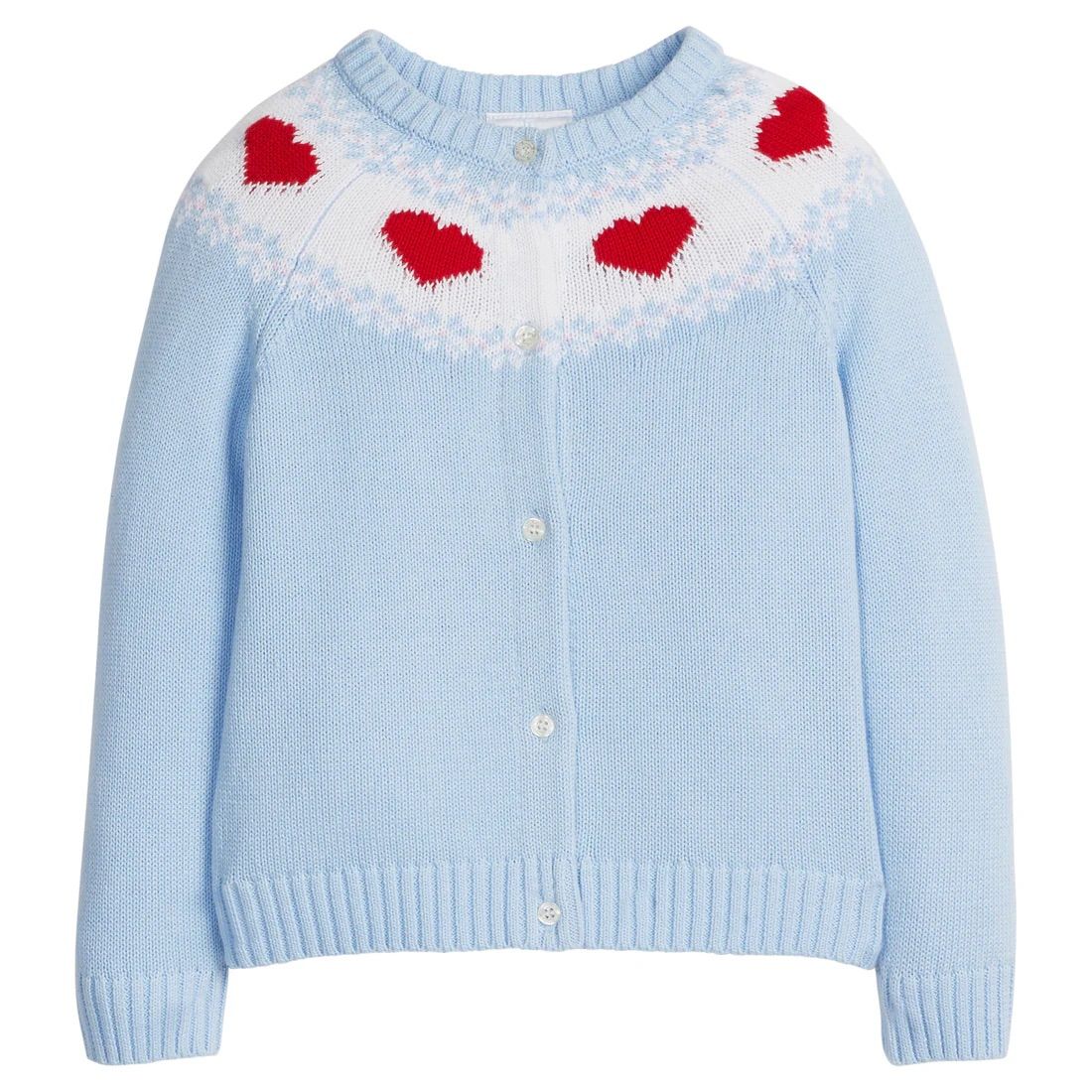 Fair Isle Cardigan - Heart