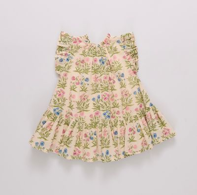 Girls Harper Leafy Floral Dress