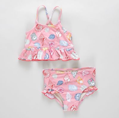 Joy Tankini -Pink Seashells