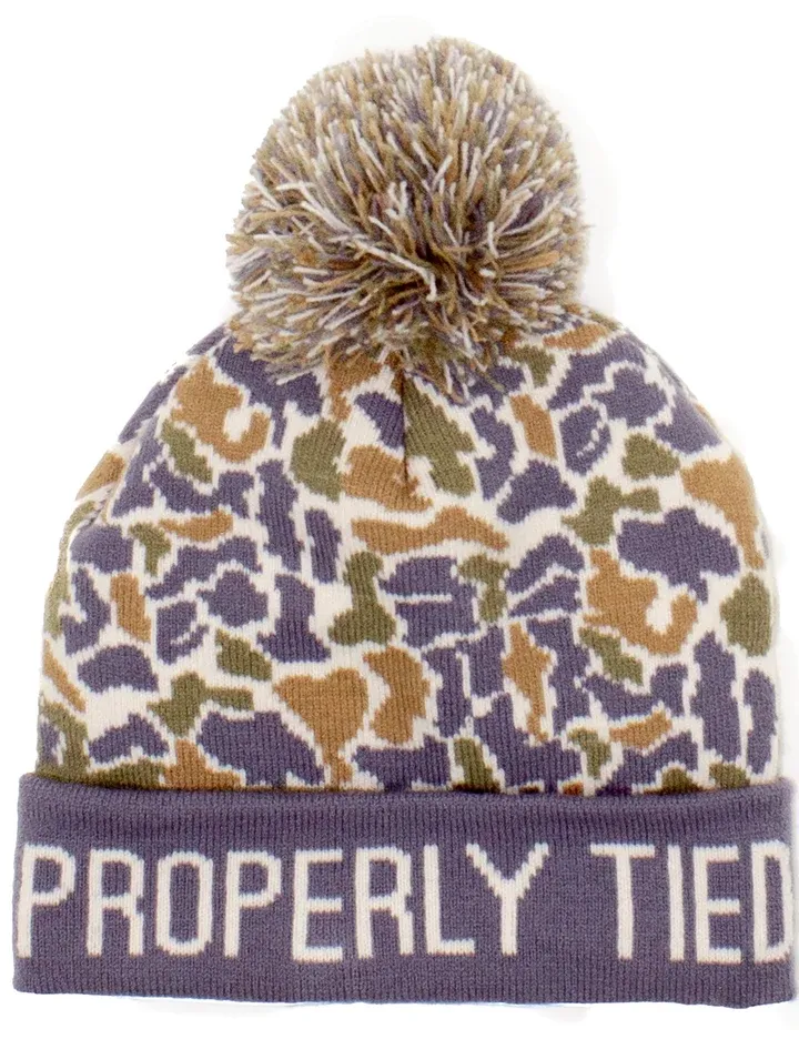 Breck Beanie Field Camo Hat