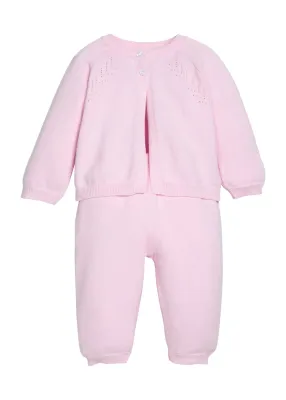Pointelle Knit Set