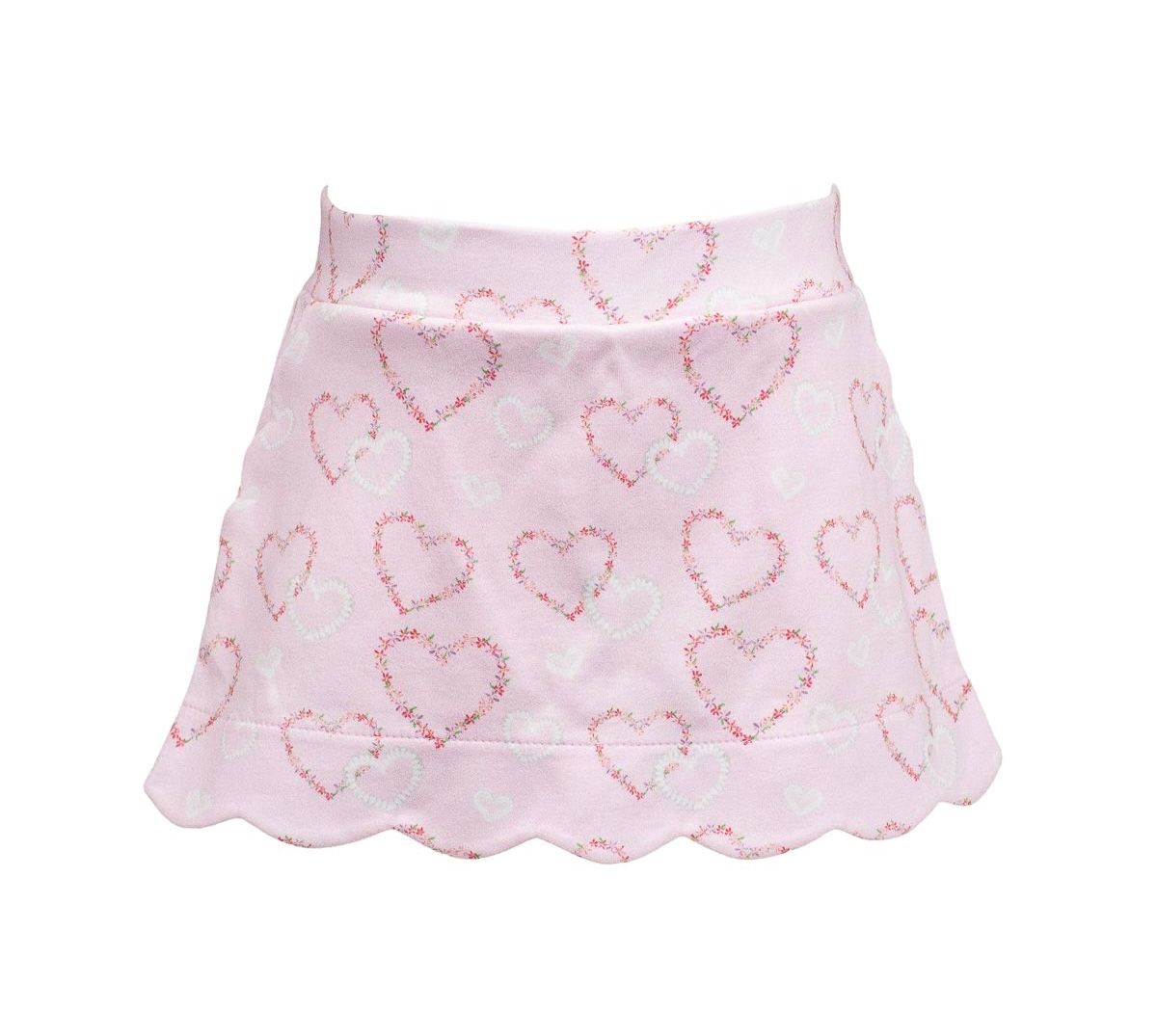 Heart Felt Scallop Skort