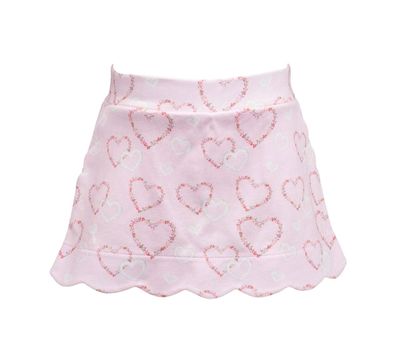 Heart Felt Scallop Skort