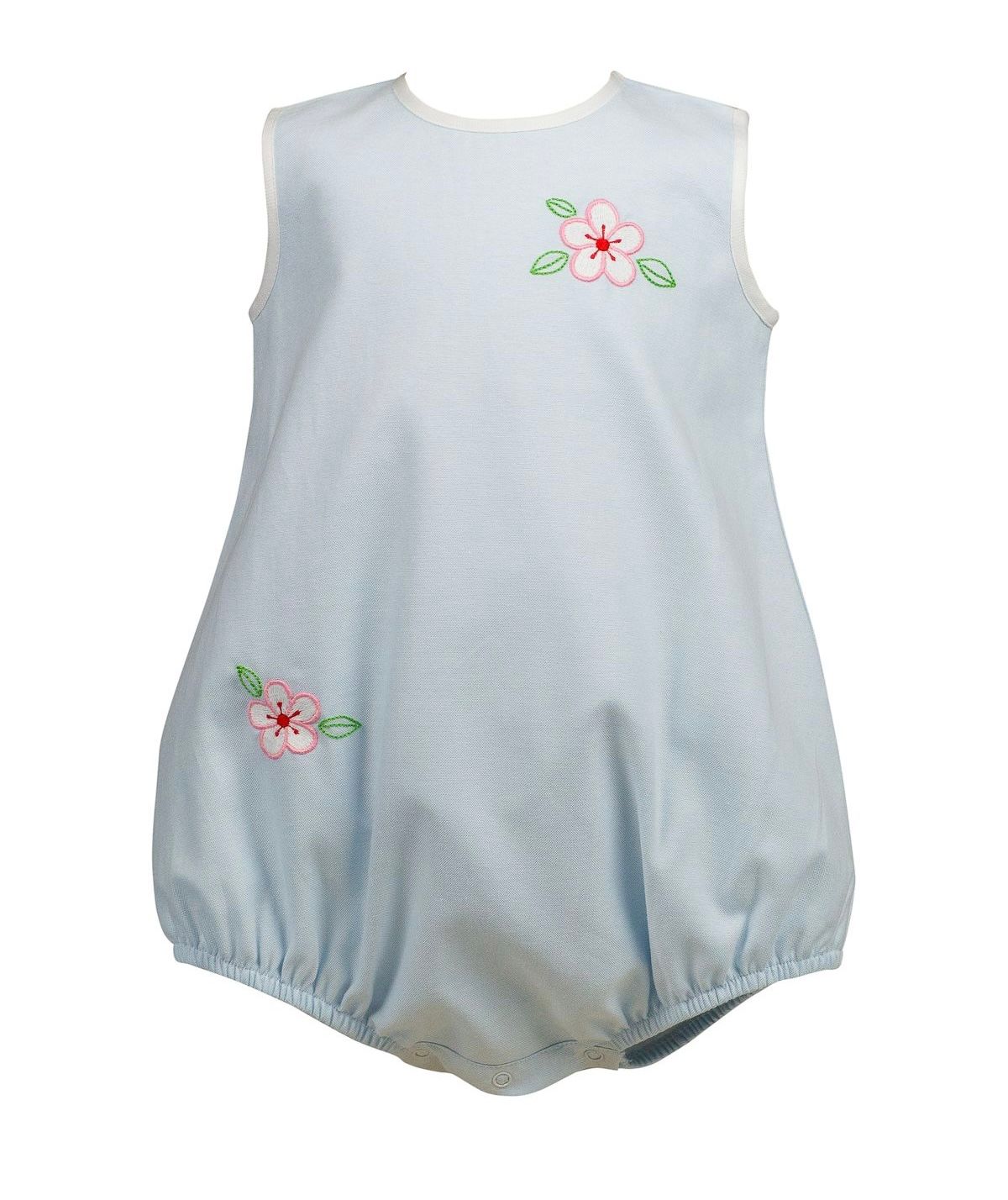 Sybil Blue Sleeveless Girl Bubble