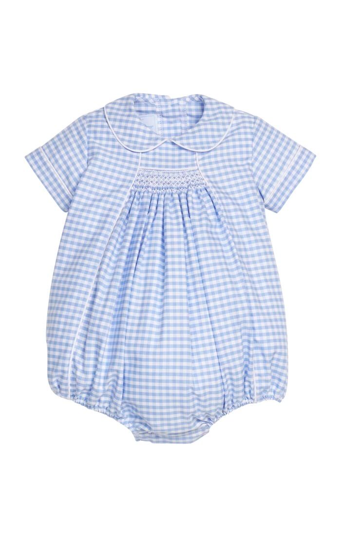 Mayfair Gingham Smocked Bubble