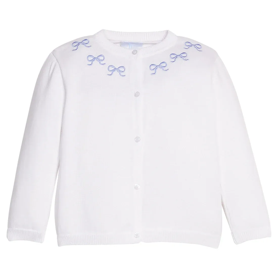 Blue Bows Emb Essential Cardigan 