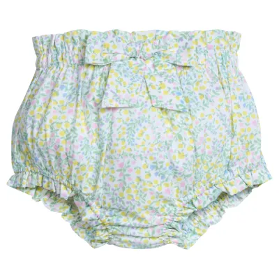 Briarcliff Floral Dottie Bow Diaper Cover