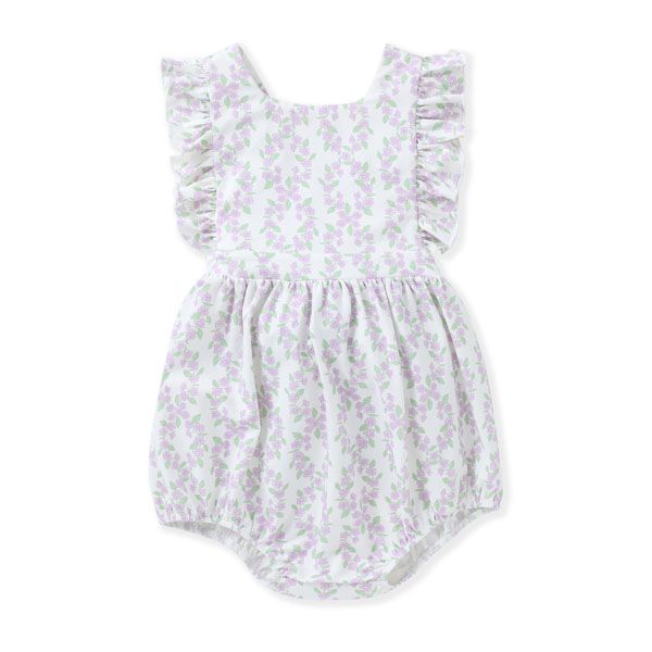 Purple Floral Bubble