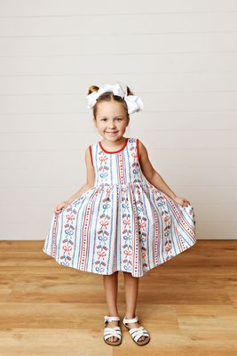 Americana Flair Dress
