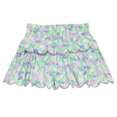 Tillies Tulips Tiered Skort
