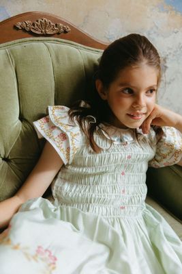 Jane Dress Pale Aqua