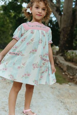 Minty Stripe Adelle Dress