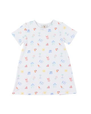 Saltwater Soiree Susie Swing Dress