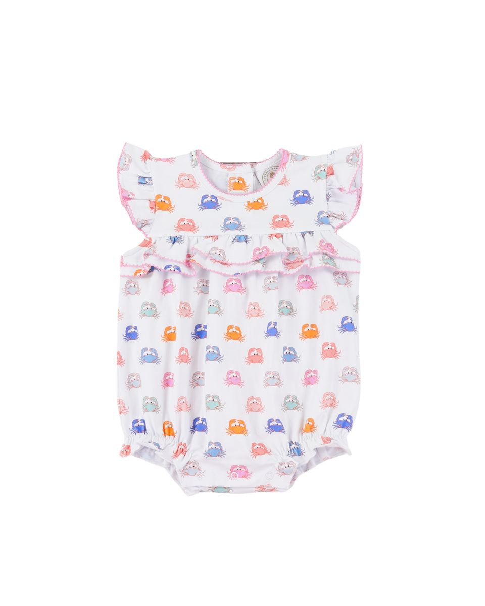Pastel Pinchers Rosalie Ruffle Romper