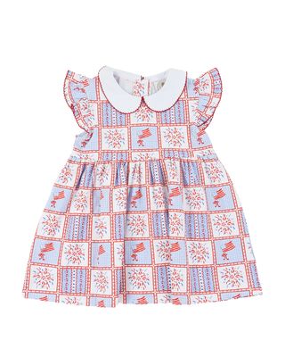 Patriotic Patchwork Penelope Prep Dress