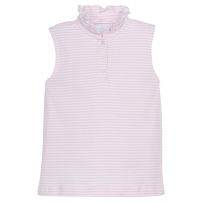 Hastings Polo Light Pink Stripe