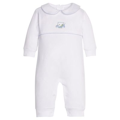 Blue Golf Cart Crochet Playsuit