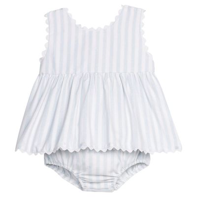 Savannah Stripe Mary Dee Diaper Set