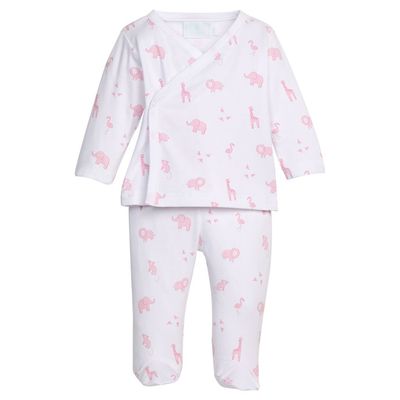 Pink Safari Wrap Set