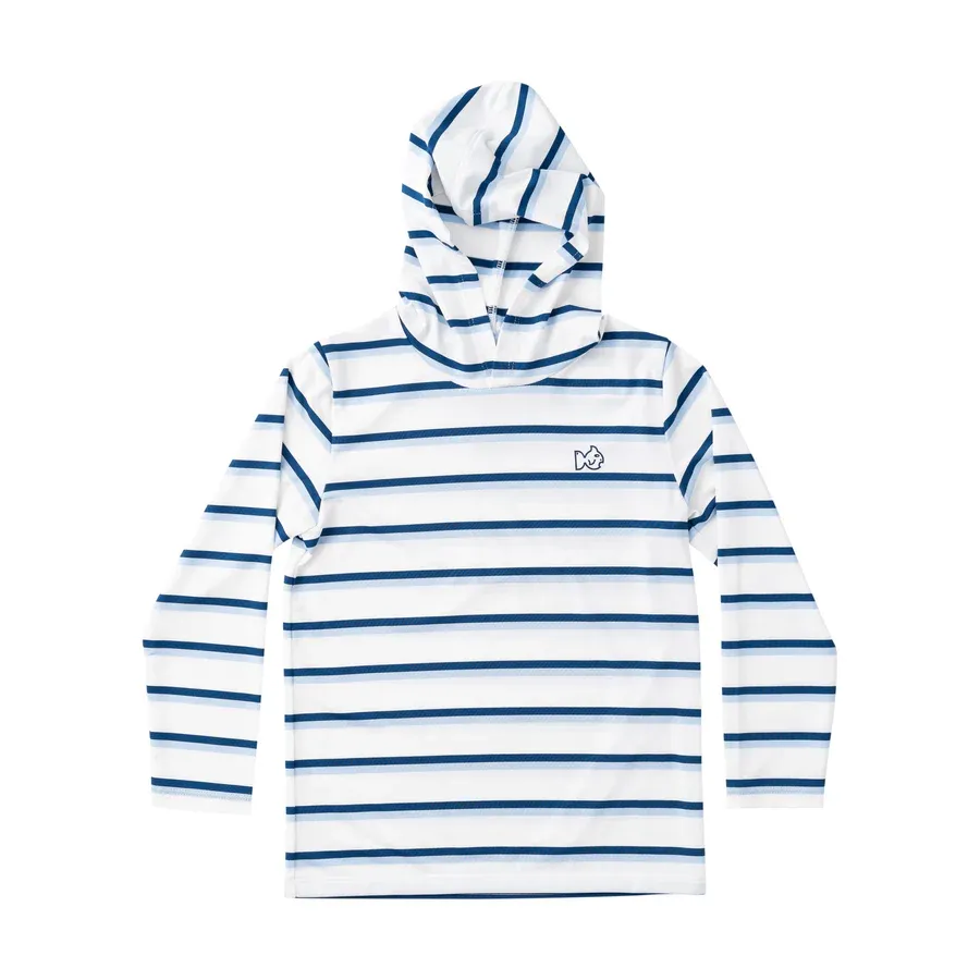 African Pompano Stripe Art Perf Hoodie