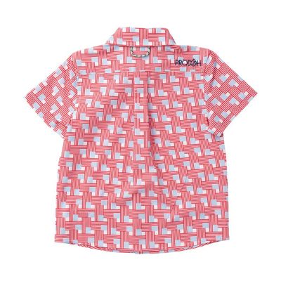 American Flag SS Button Down 