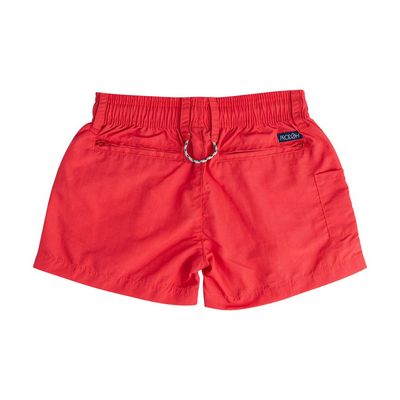 Watermelon Red Outrigger Perf Shorts