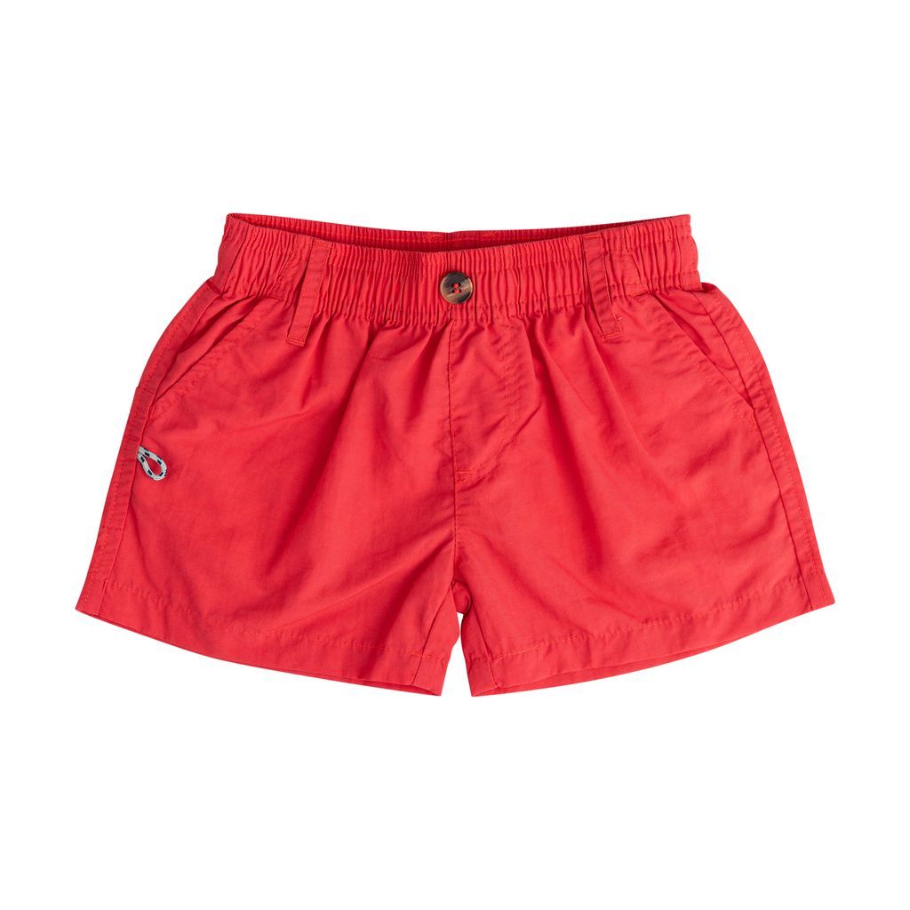 Watermelon Red Outrigger Perf Shorts