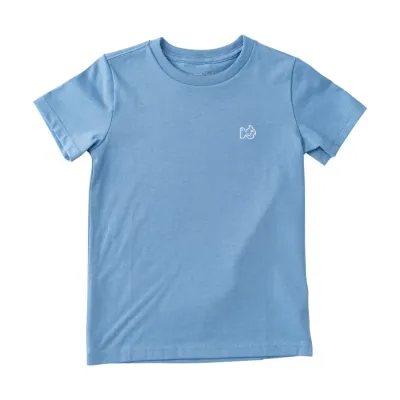 Marine Blue SS Cotton Tee