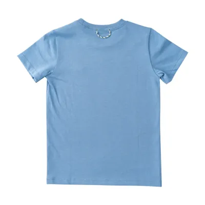 Marine Blue SS Cotton Tee